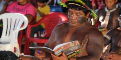 Plano de gestão foi impresso e entregue aos participantes da reunião no Diauarum | Luís Donisete